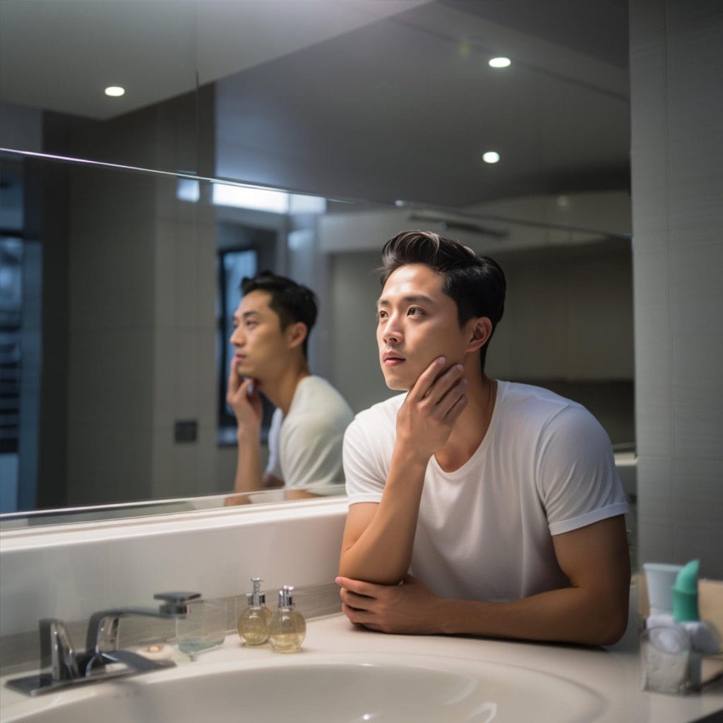 perawatan wajah pria