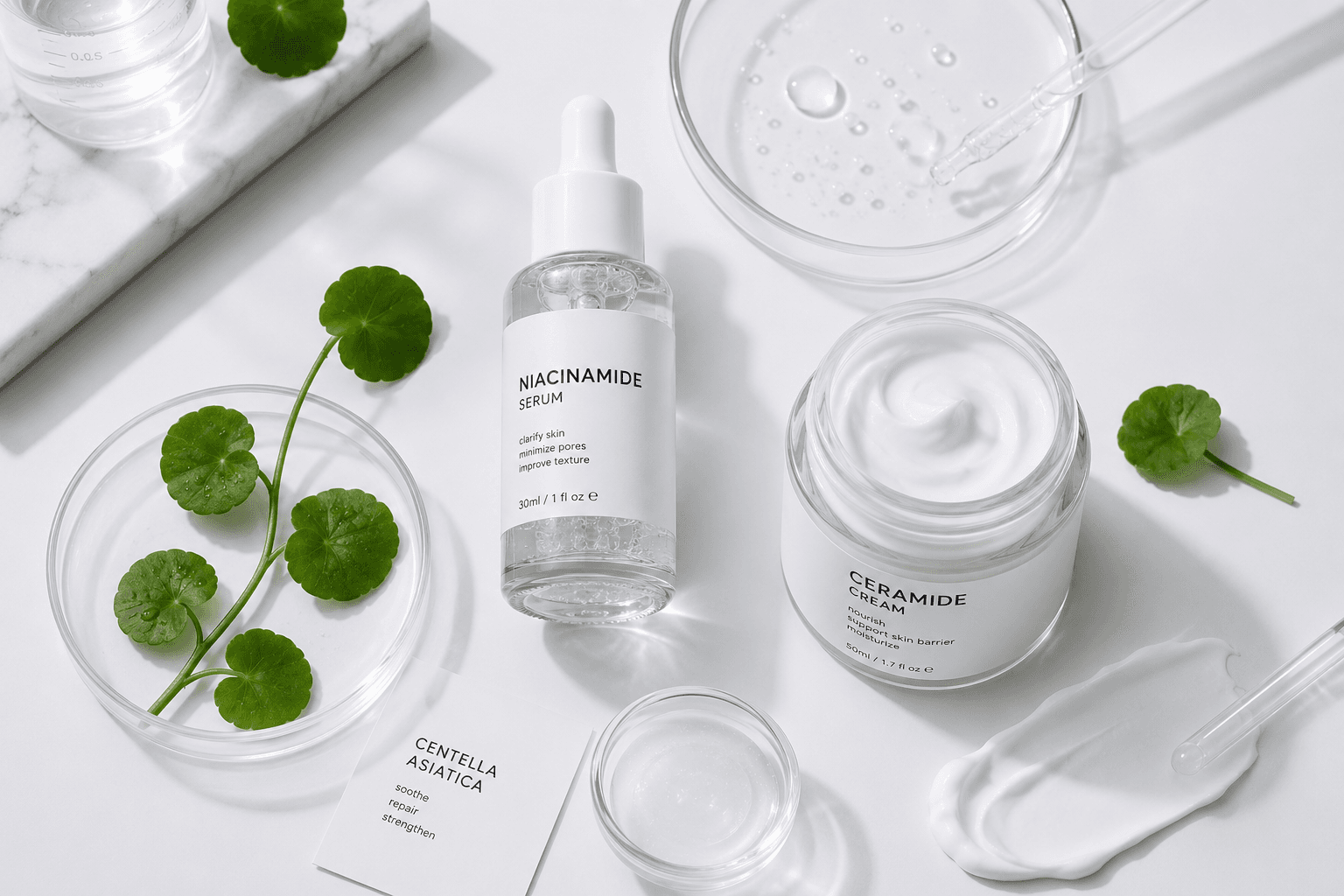 Kandungan skincare aman untuk kulit sensitif berjerawat.